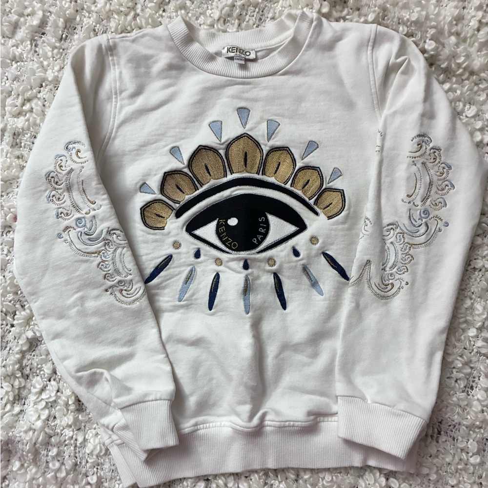 NWOT Kenzo eye motif sweatshirt 10T